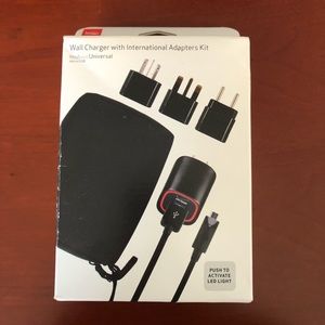 *NEW* Verizon Wall Charger with International Adapters Kit